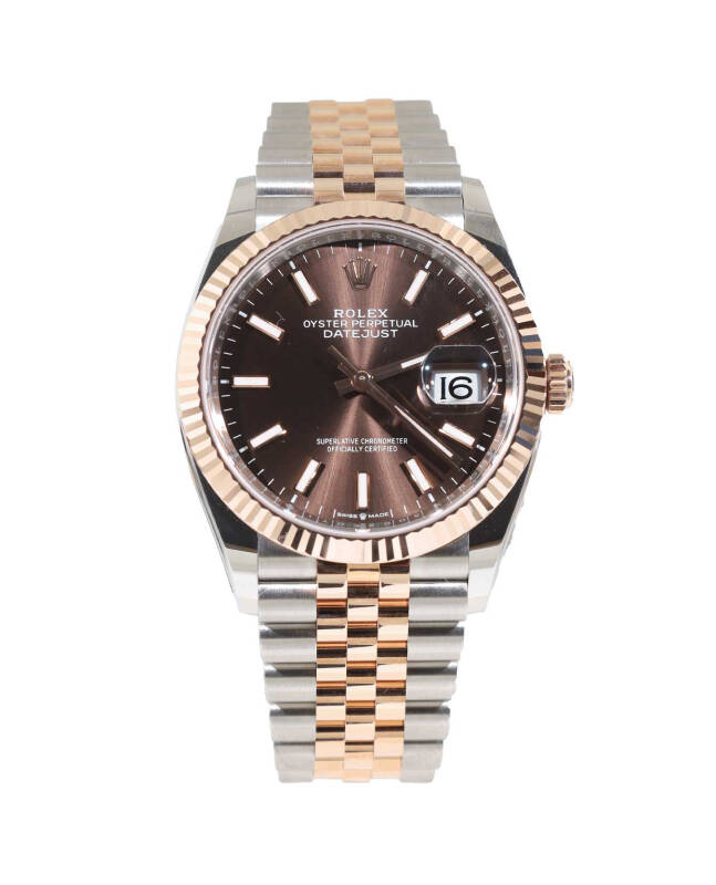 Rolex Datejust 36 Brown Index - 1